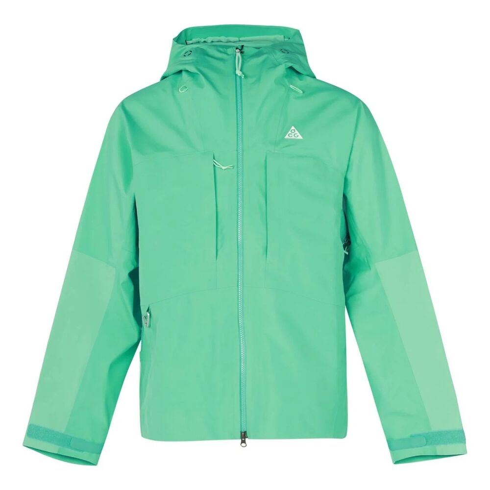 Nike ACG Storm Fit ADV Rain Jacket Men Size Medium Gore-Tex Green DQ5771‑369 NEW